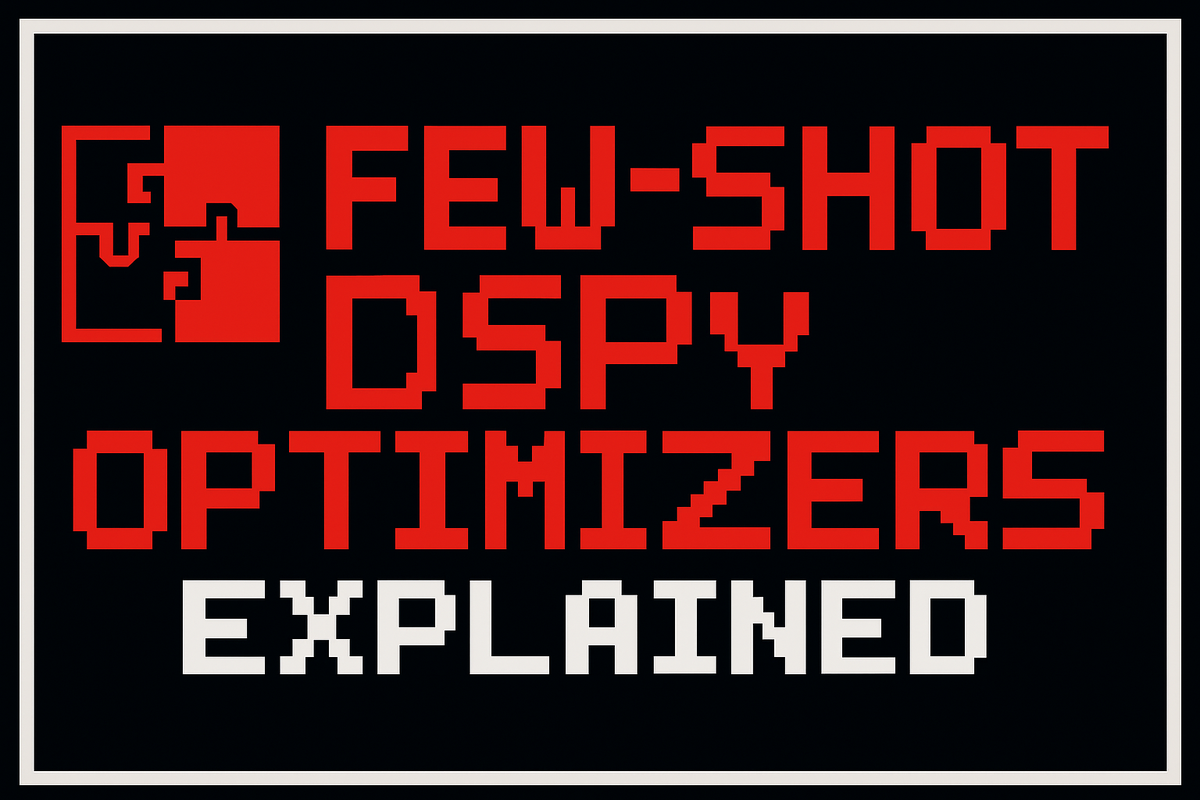 Few-shot DSPy optimizers explained